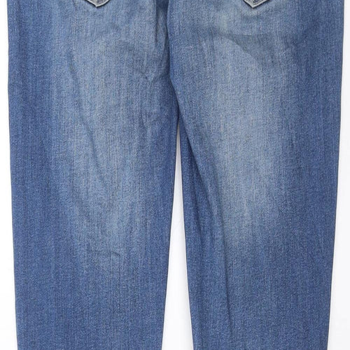 House Denim Womens Blue  Denim Straight Jeans Size 8 L31 in