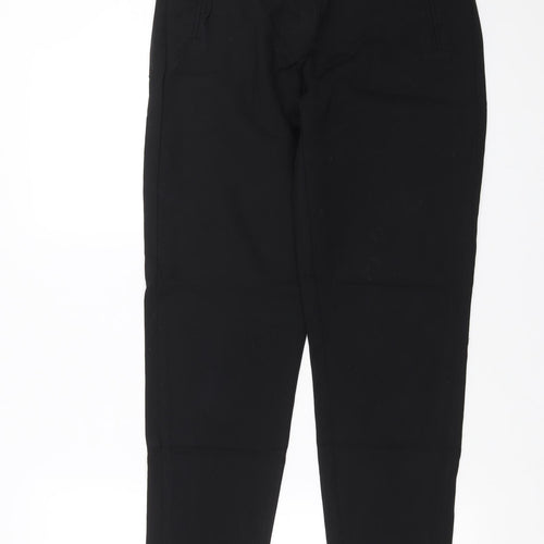 F&F Womens Black   Trousers  Size 10 L27 in