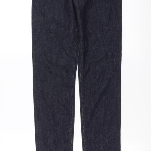 33 Womens Blue  Denim Straight Jeans Size 26 in L33 in