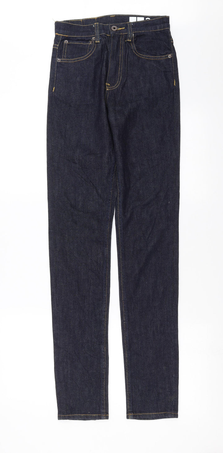 33 Womens Blue  Denim Straight Jeans Size 26 in L33 in