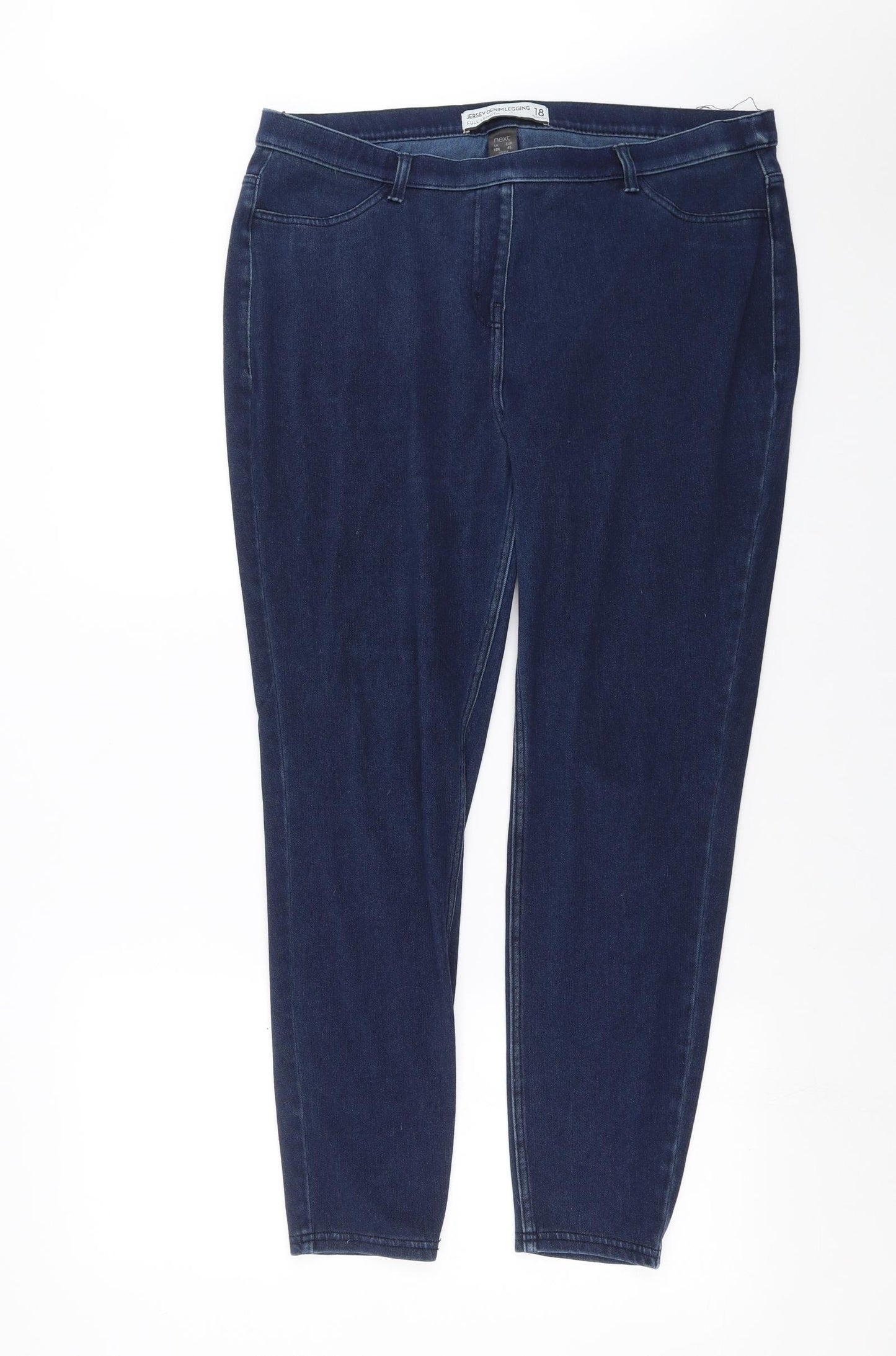 NEXT Womens Blue  Denim Jegging Jeans Size 18 L27 in
