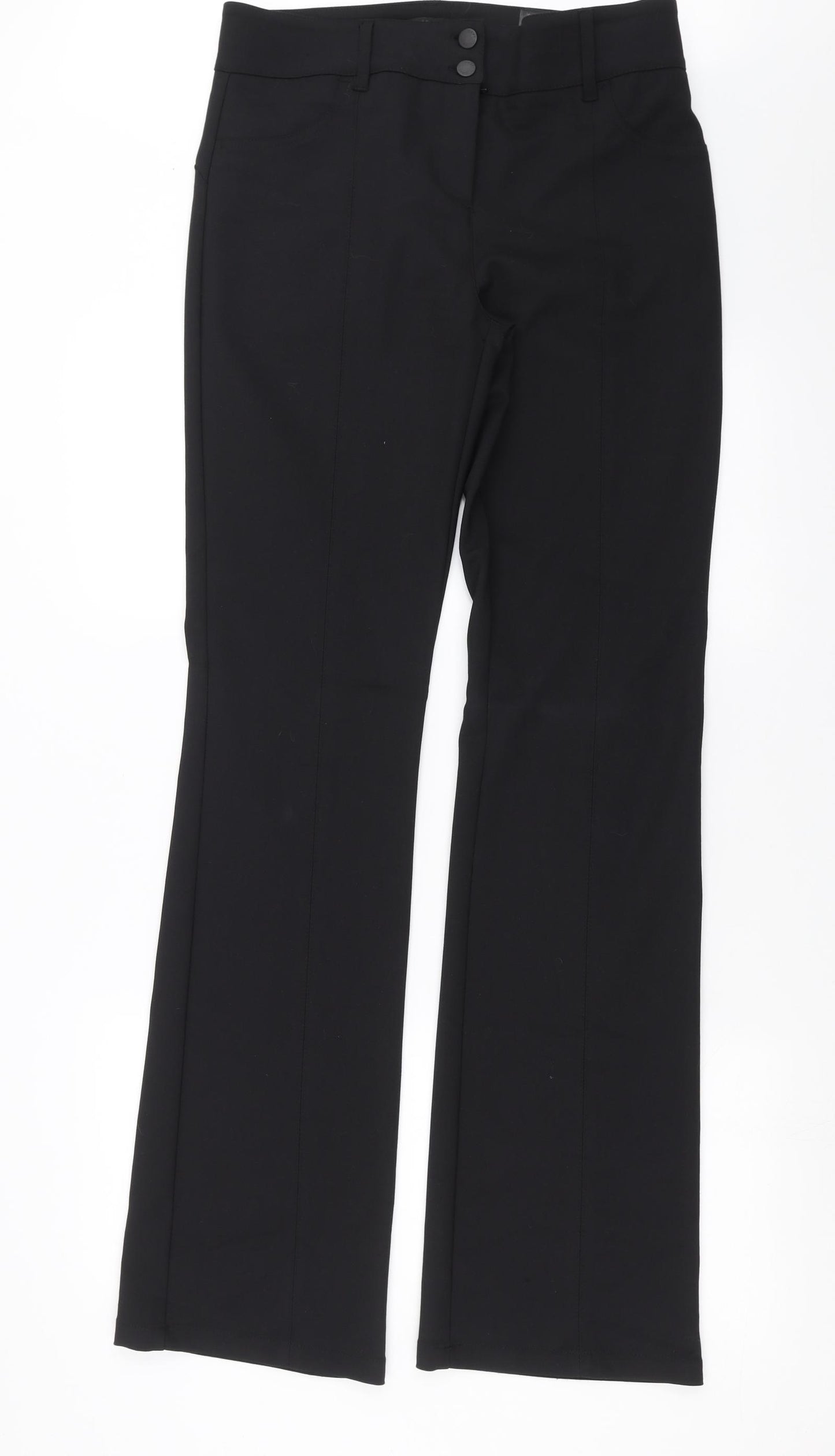 NEXT Womens Black   Trousers  Size 14 L35 in