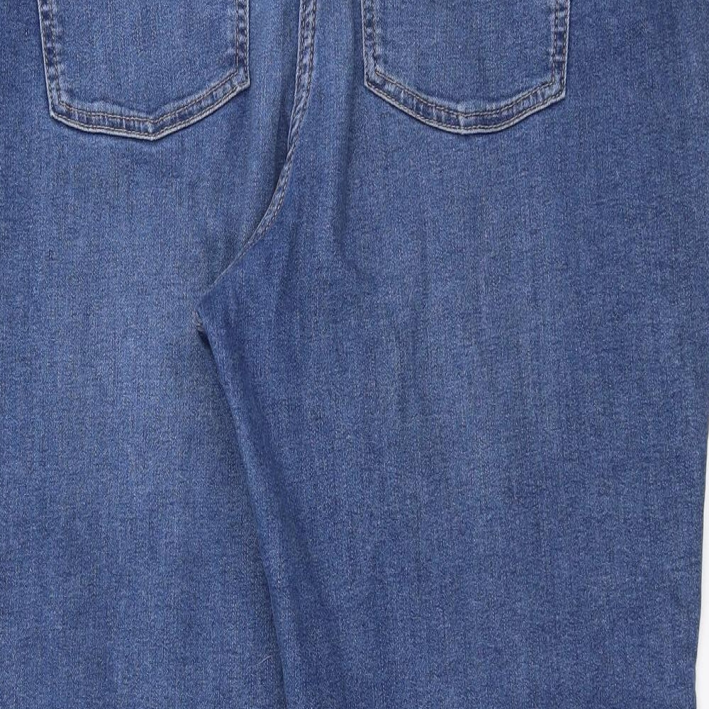 NEXT Womens Blue  Denim Cropped Jeans Size 20 L25 in