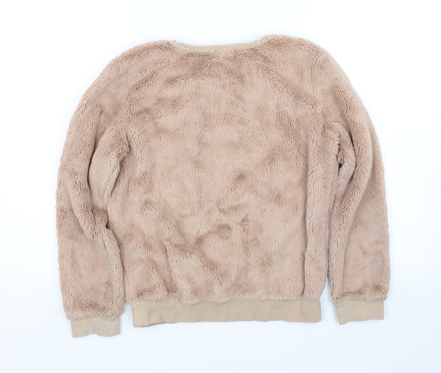 Matalan Girls Brown   Top Pyjama Top Size 12 Years  - Reindeer
