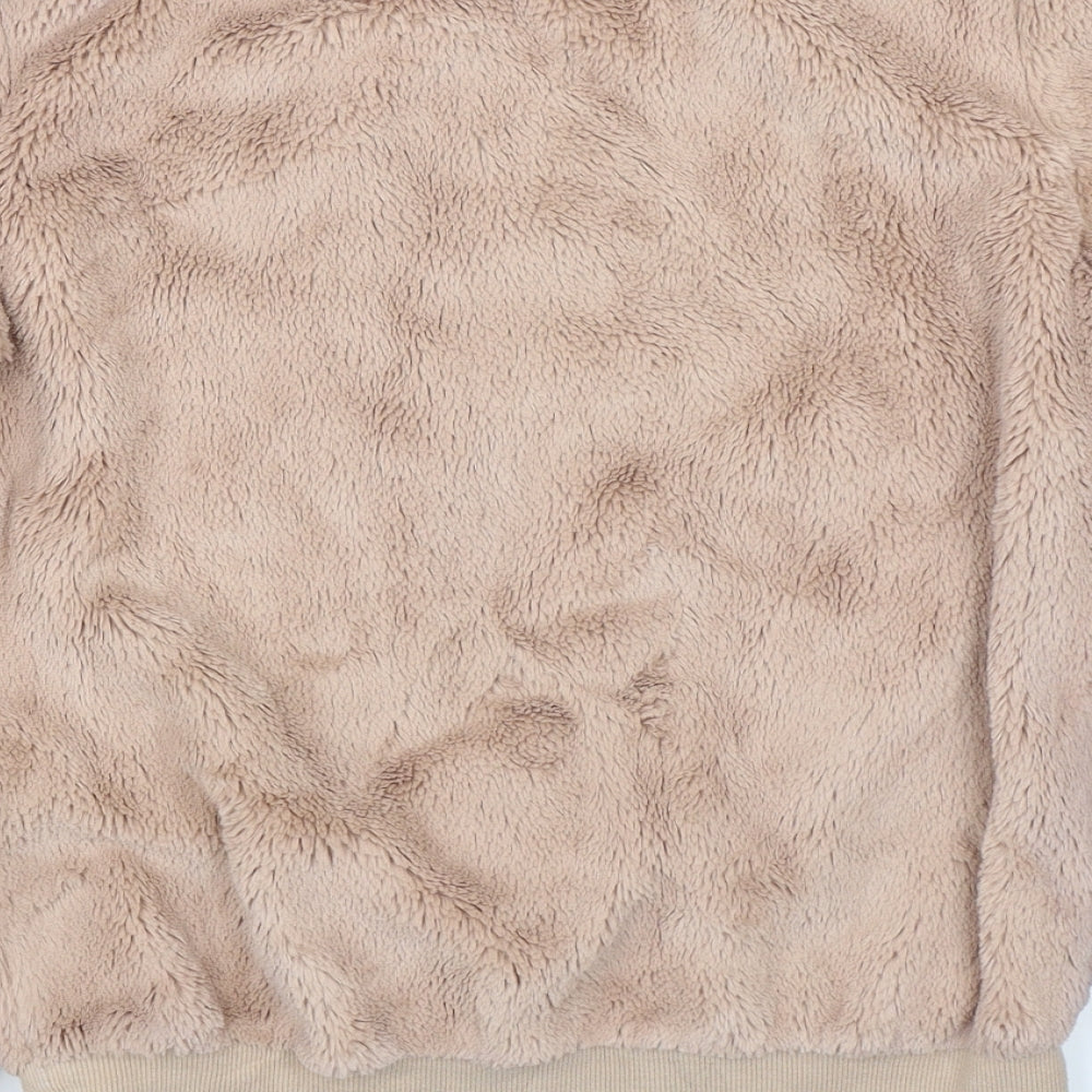 Matalan Girls Brown   Top Pyjama Top Size 12 Years  - Reindeer