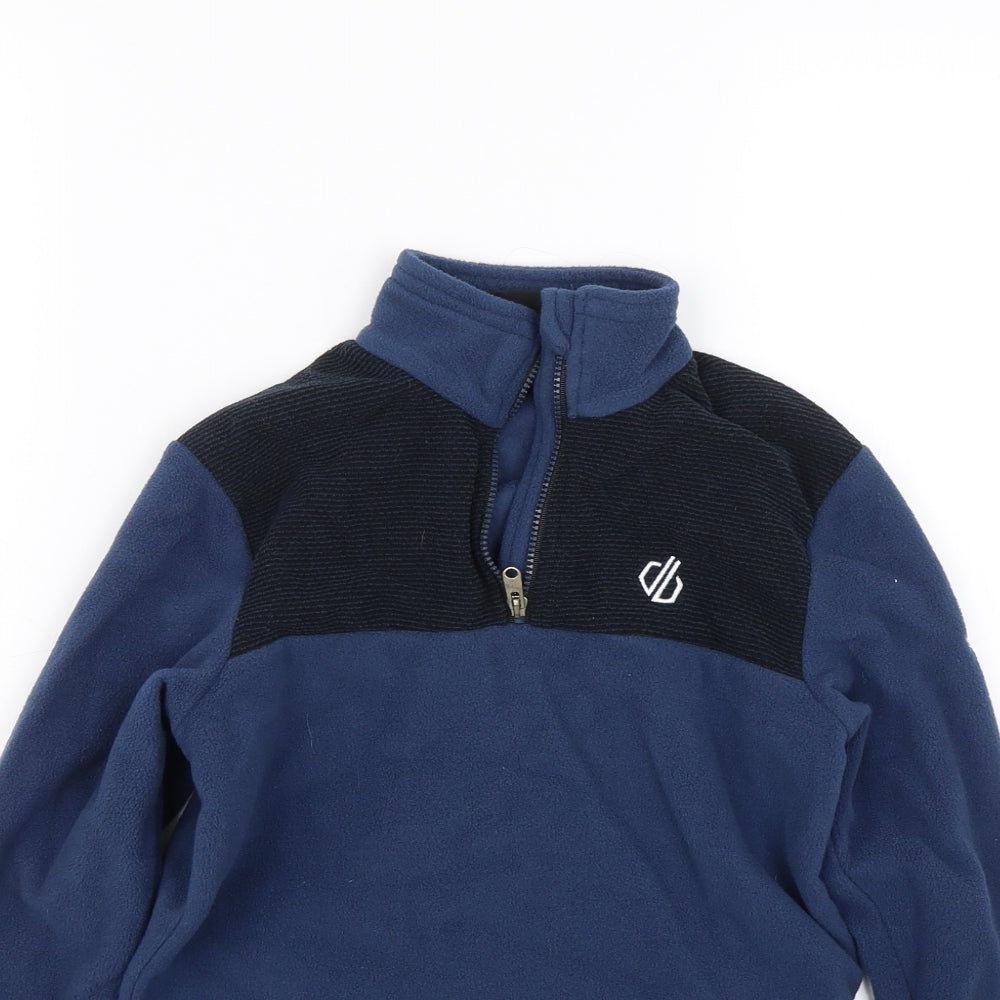 Dare2Be Boys Blue  Fleece Pullover Sweatshirt Size 9-10 Years