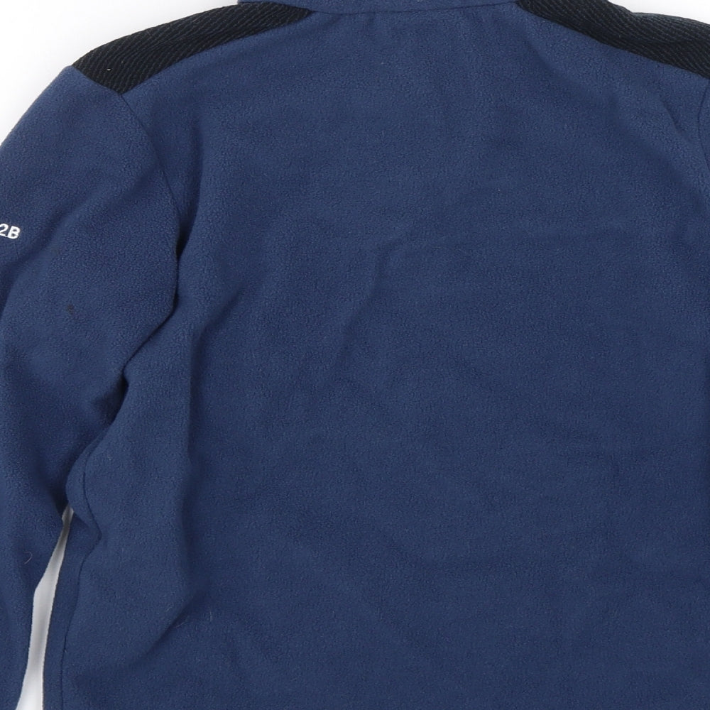 Dare2Be Boys Blue  Fleece Pullover Sweatshirt Size 9-10 Years