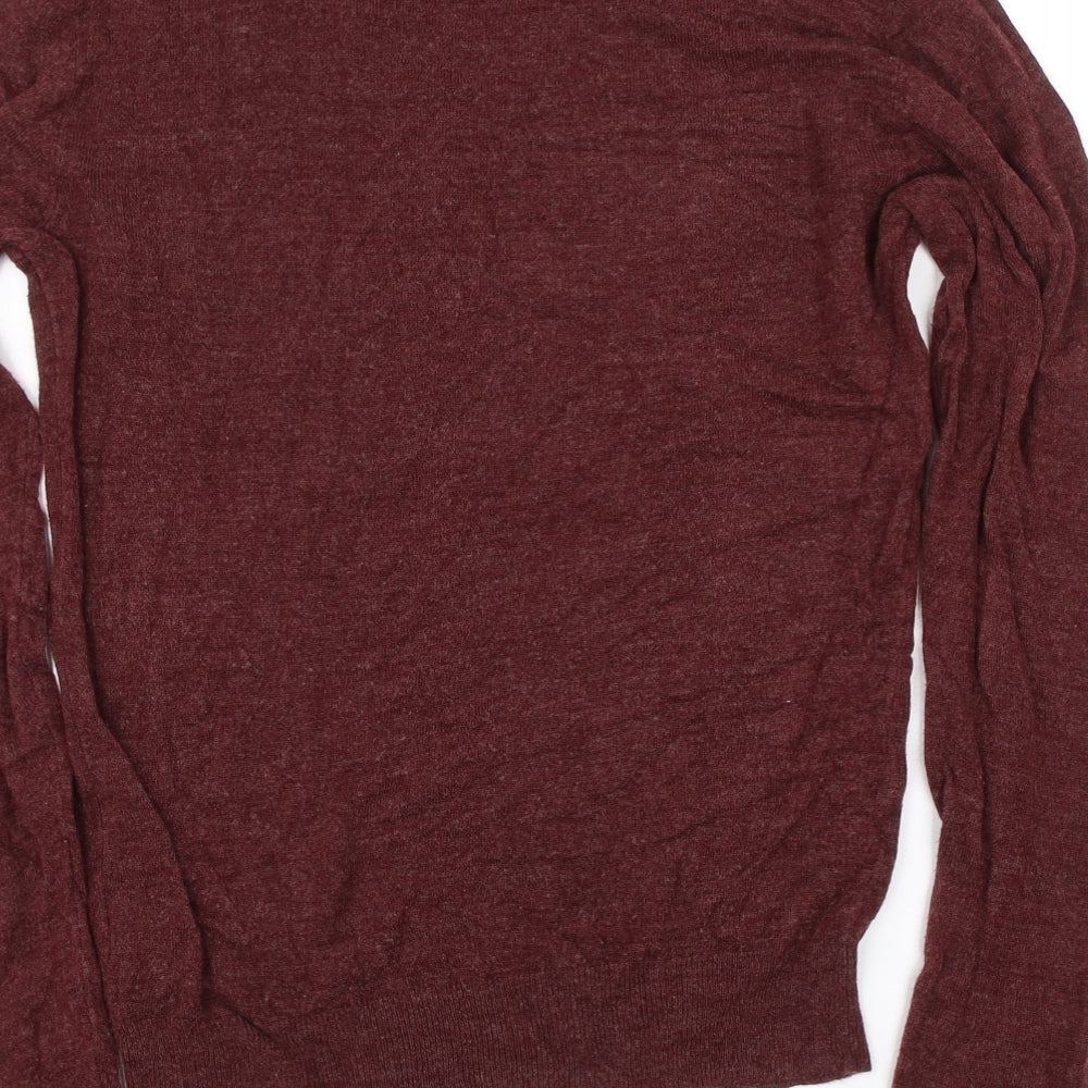 Cedar wood Mens Red   Pullover Jumper Size XS
