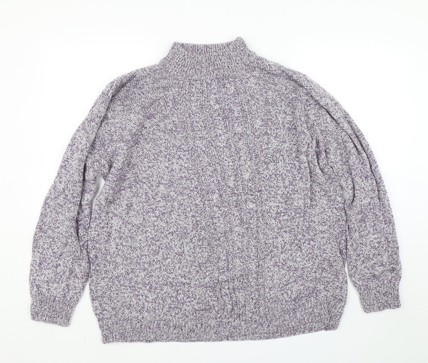 Damart Womens Purple   Pullover Jumper Size 26