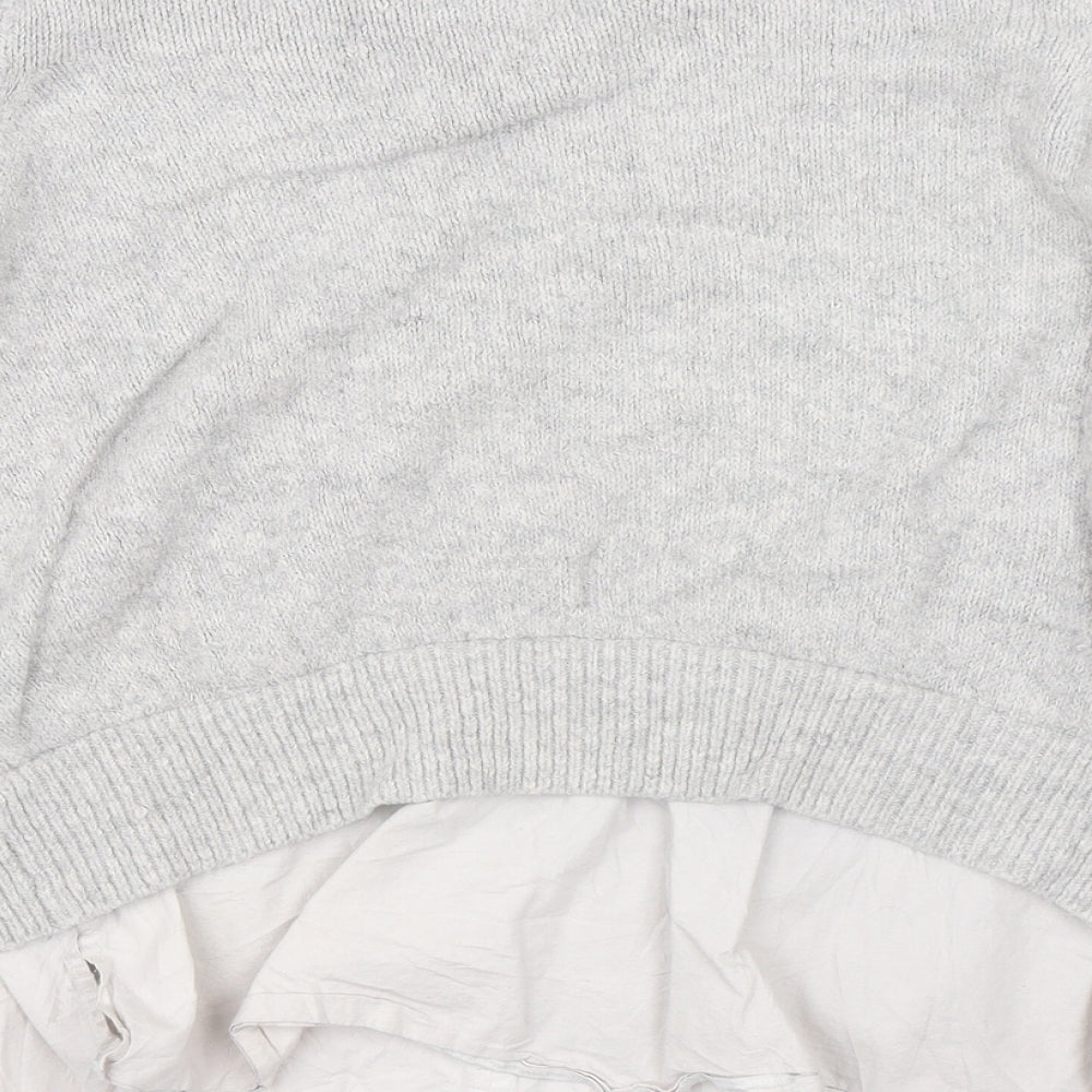 Matalan Womens Grey   Pullover Jumper Size M