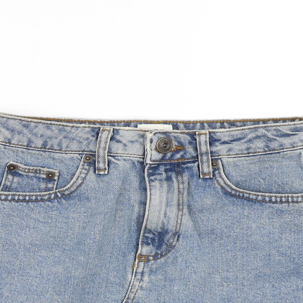 BDG Womens Blue  Denim Mini Skirt Size XS  - Washed denim
