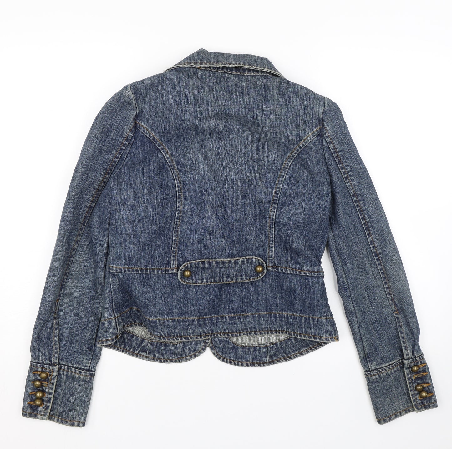 Denim co Womens Blue  Denim Jacket  Size 12