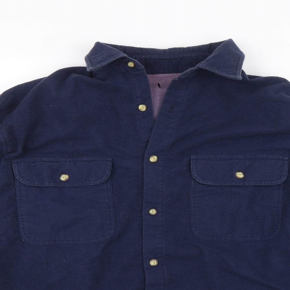 Preworn Mens Blue    T-Shirt Size M