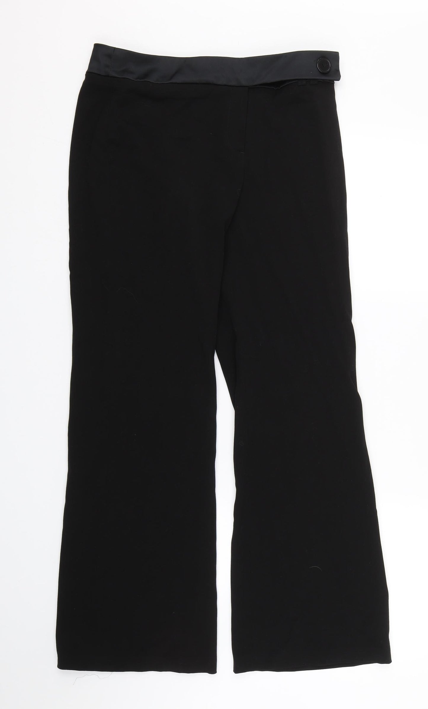 George Womens Black   Trousers  Size 10 L29.5 in