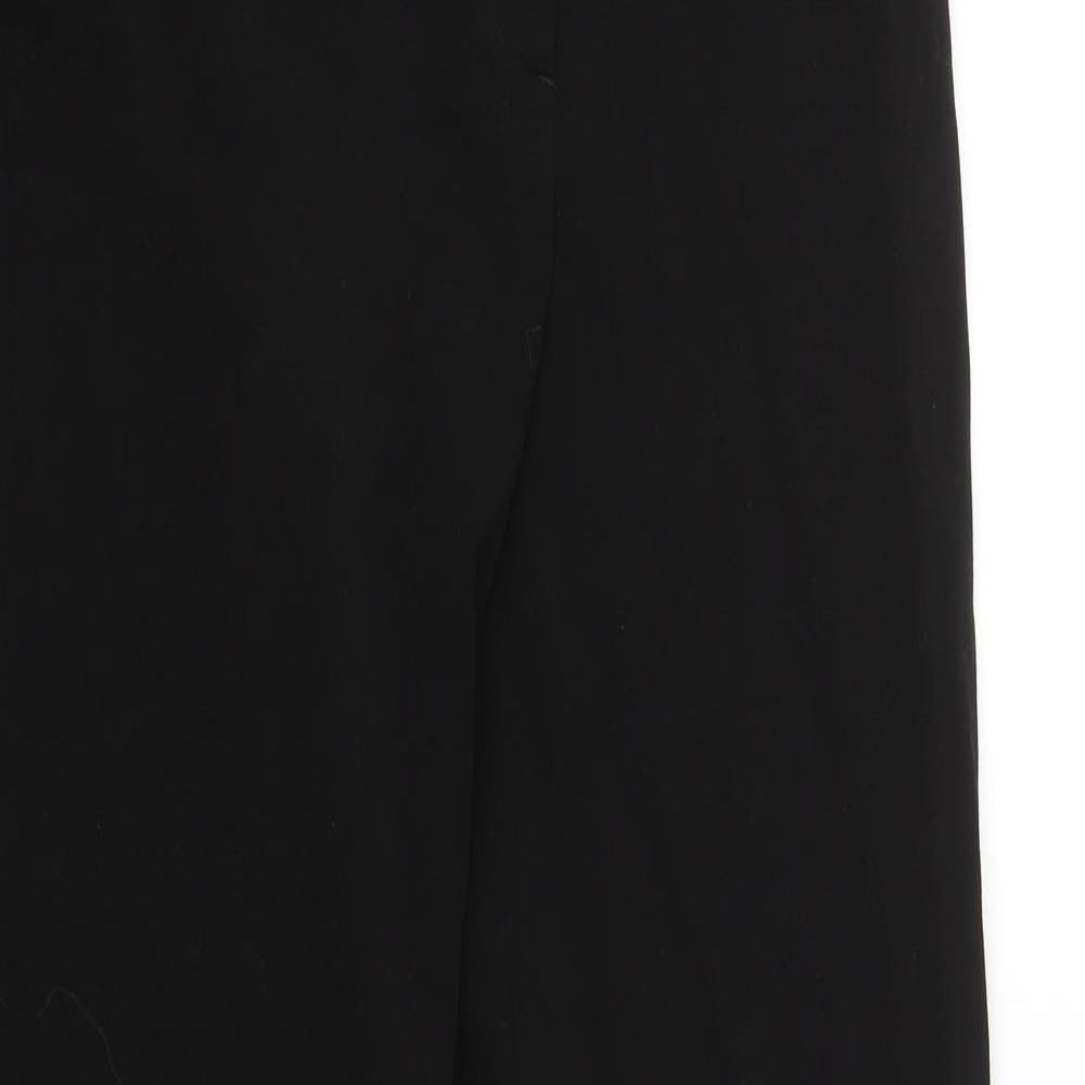 George Womens Black   Trousers  Size 10 L29.5 in