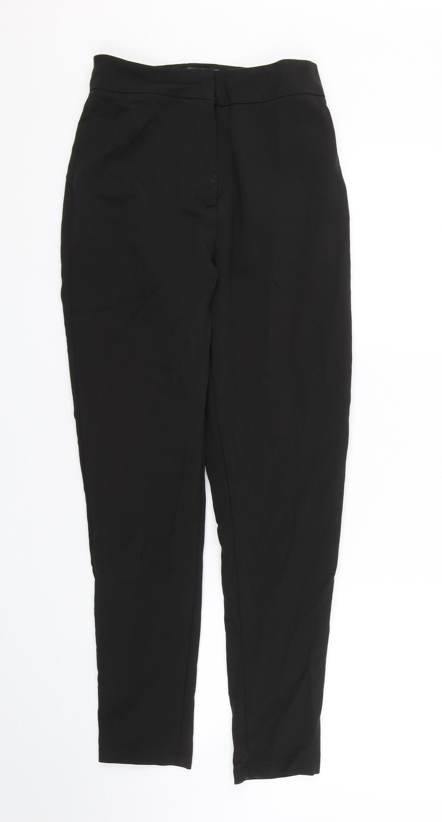 Missguided Womens Black   Trousers  Size 8 L26 in