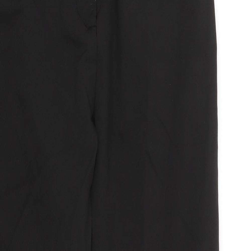 Missguided Womens Black   Trousers  Size 8 L26 in