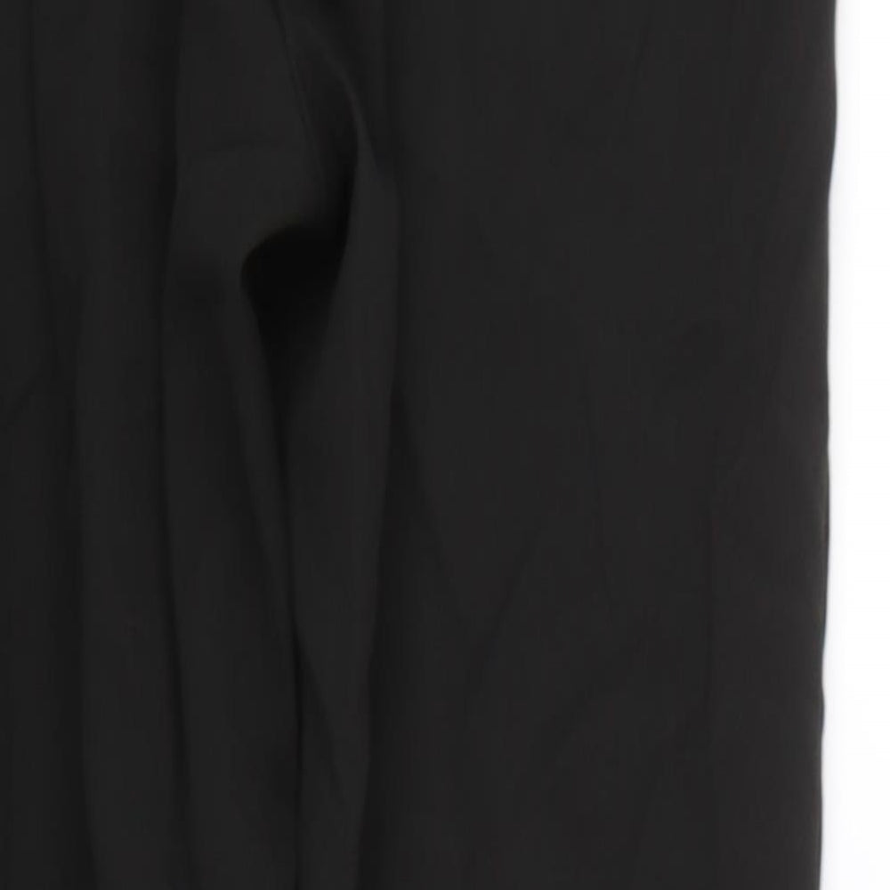 Missguided Womens Black   Trousers  Size 8 L26 in