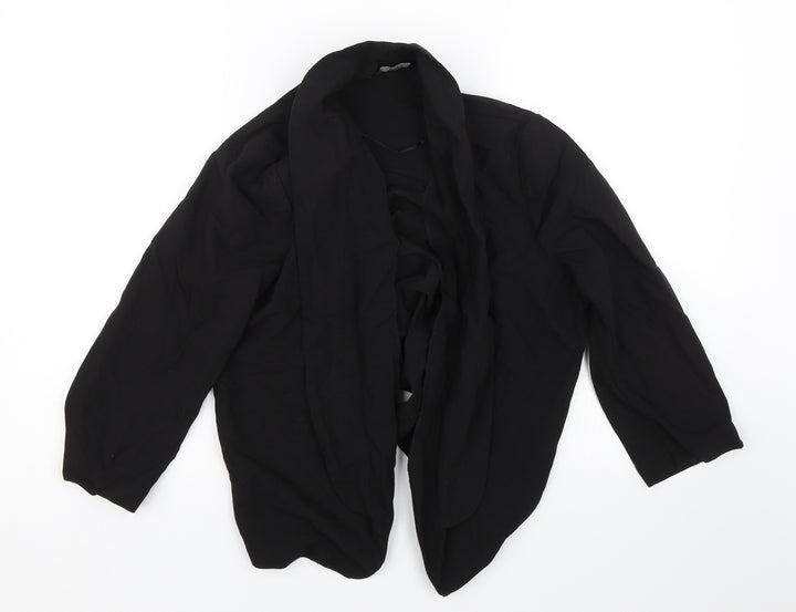 F&F Womens Black Jacket Suit Size 14