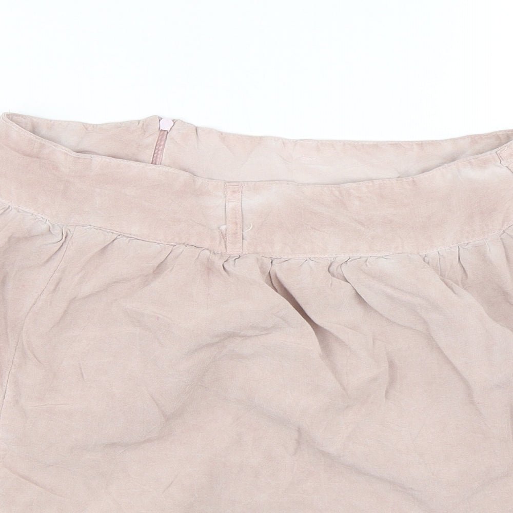 Janina Womens Pink Floral  Mini Skirt Size 8