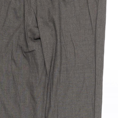 M&S Womens Brown   Trousers  Size 12 L26 in