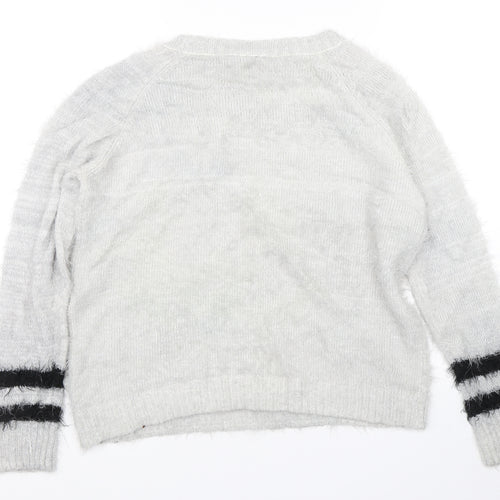 SPLASH Womens Grey   Pullover Jumper Size 16