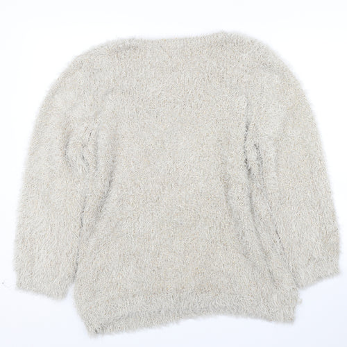 F&F Womens Gold   Pullover Jumper Size 18
