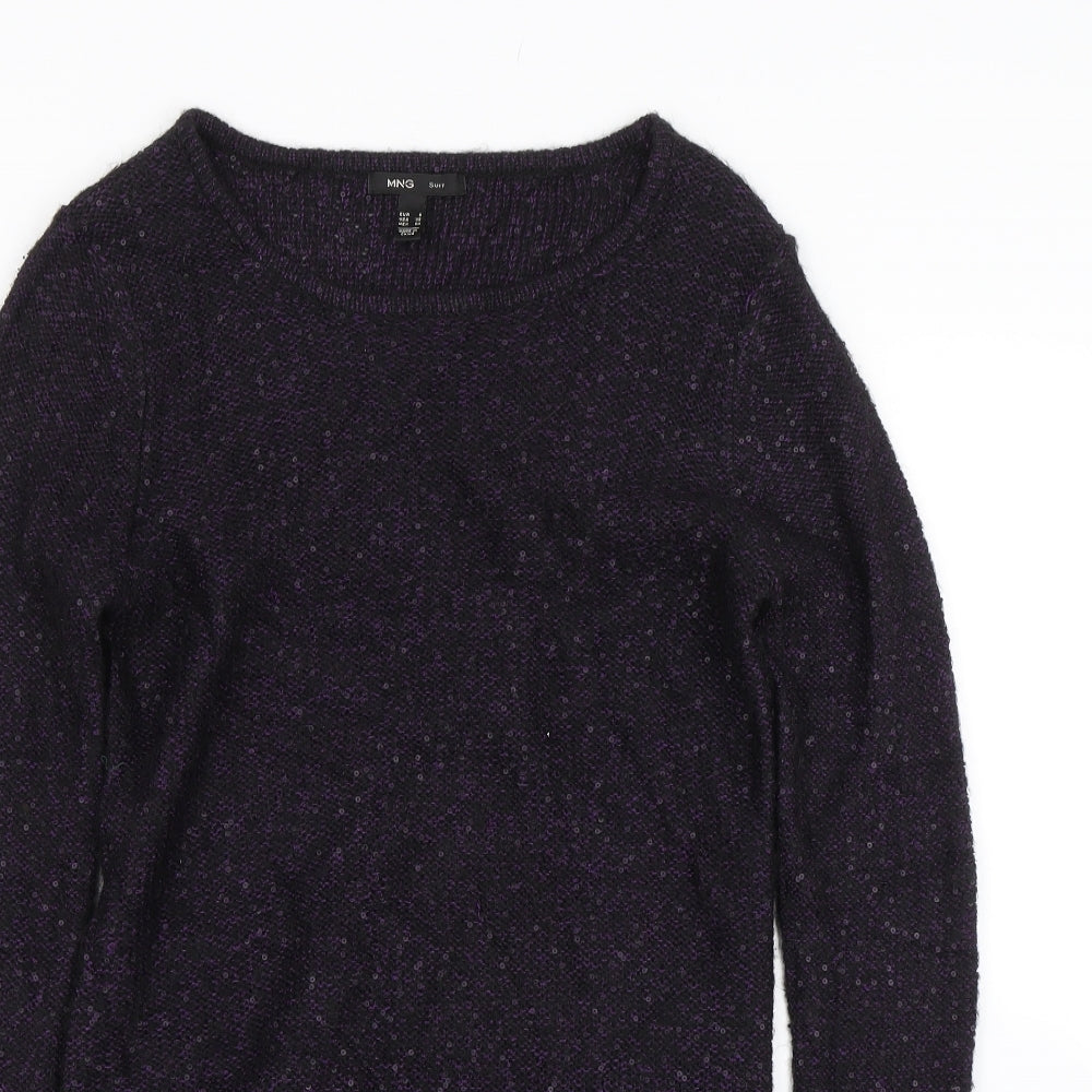 MNG Womens Purple   Pullover Jumper Size S