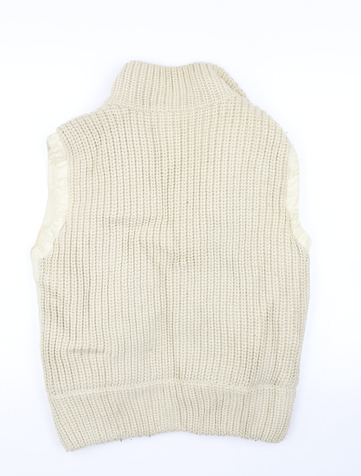 Duck & Cover Womens Beige   Gilet Jacket Size M