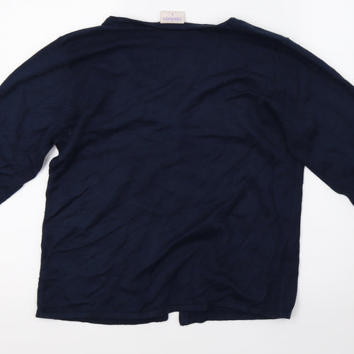 mackays Womens Blue  Knit Cardigan Jumper Size S