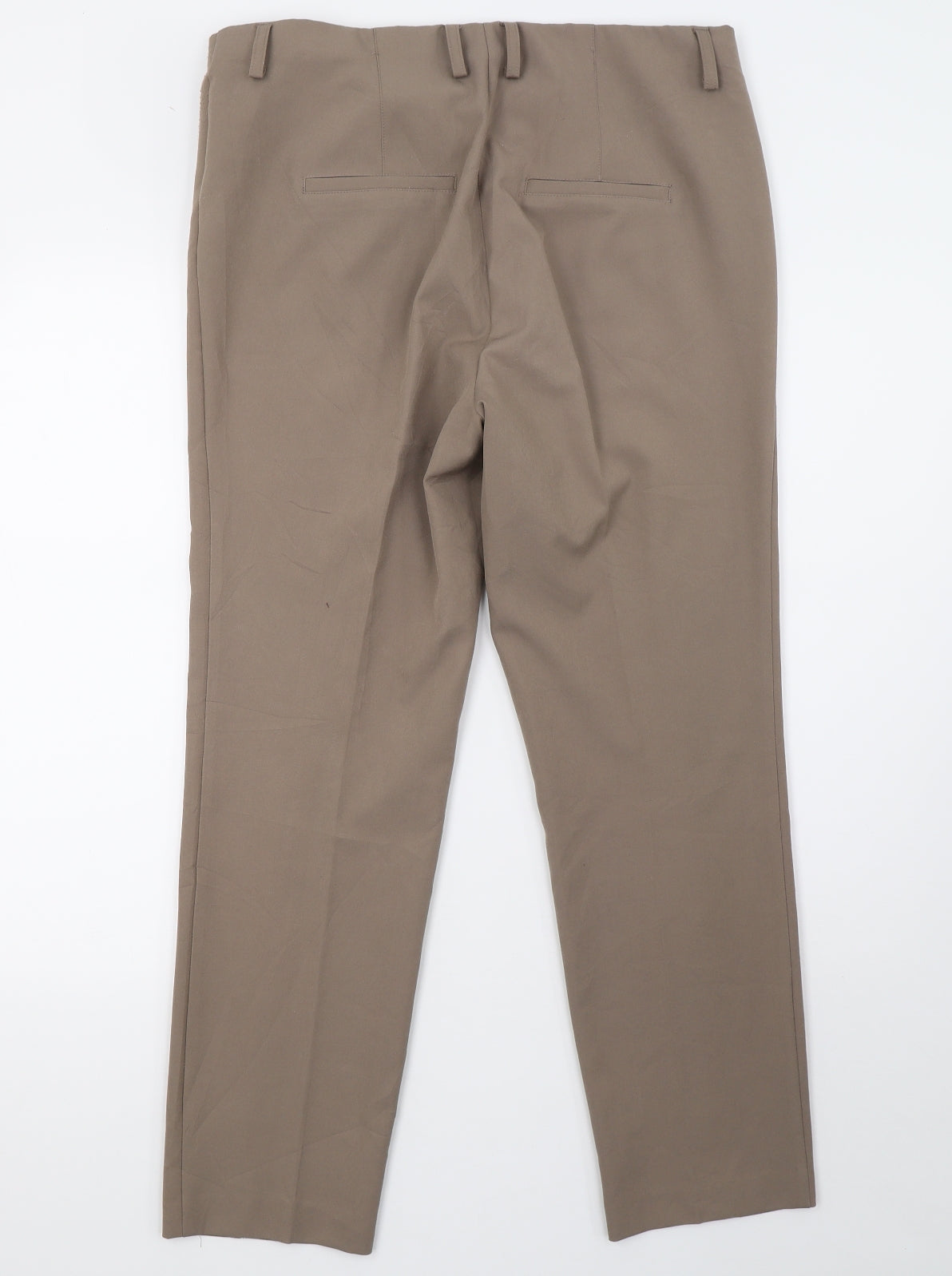 mona Womens Brown   Trousers  Size 16 L30 in