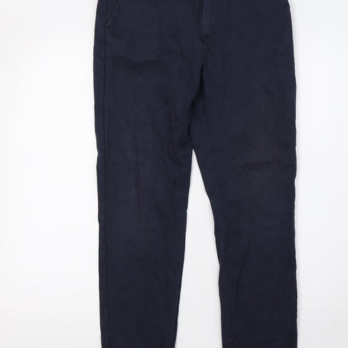Lindex Womens Blue   Sweatpants Trousers Size 12 L30 in