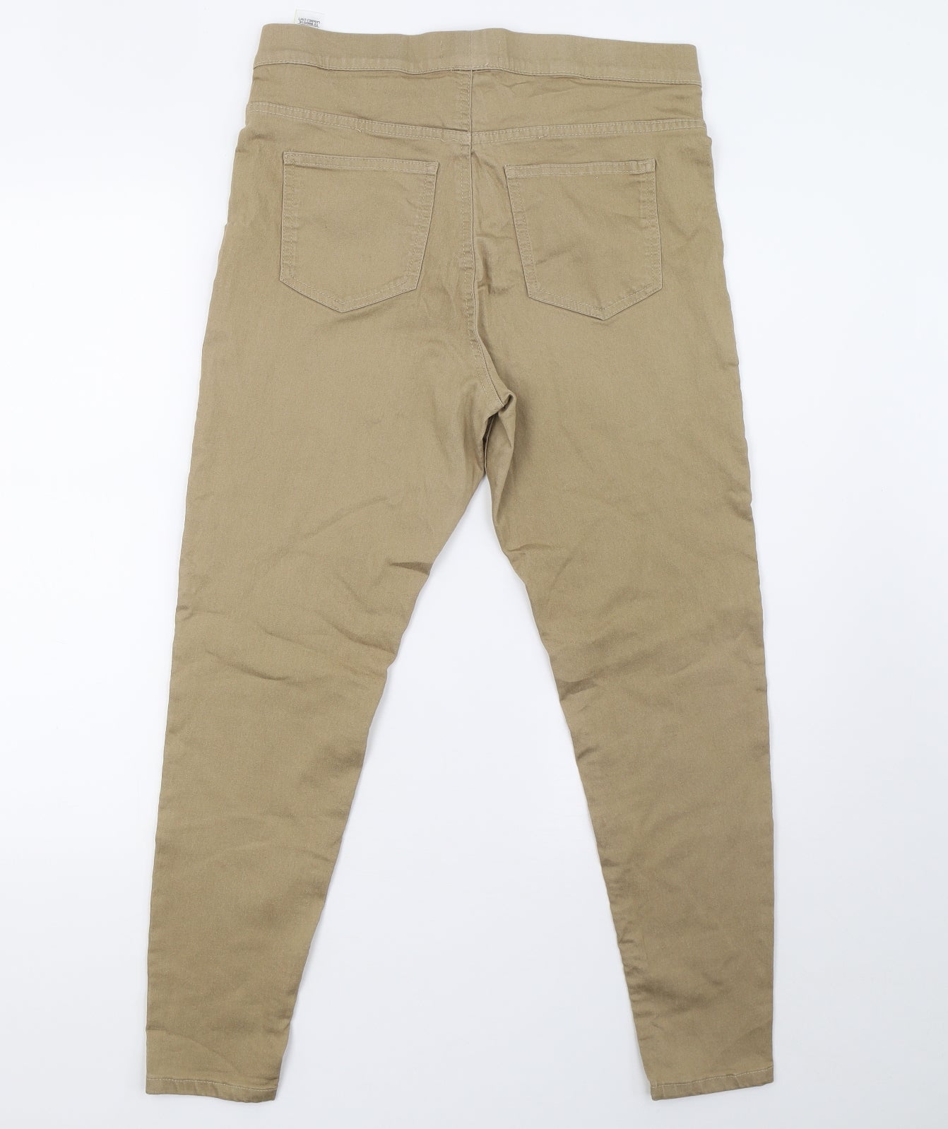 Marks and Spencer Womens Brown   Jegging Trousers Size 12 L29 in