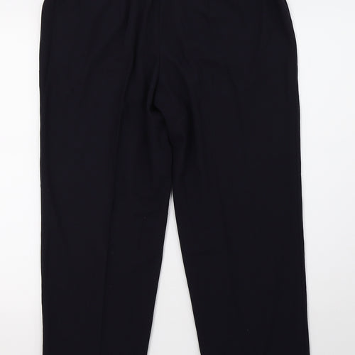 Marks and Spencer Womens Blue   Trousers  Size 14 L29 in