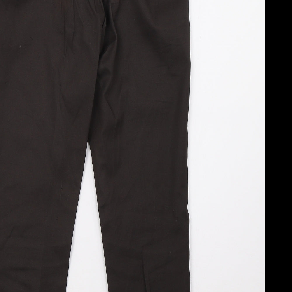 NEXT Womens Brown   Trousers  Size 8 L26 in