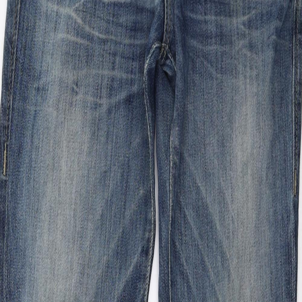 GAS Womens Blue  Denim Bootcut Jeans Size 10 L34 in