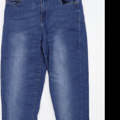 Primark Womens Blue  Denim Skinny Jeans Size 12 L30 in