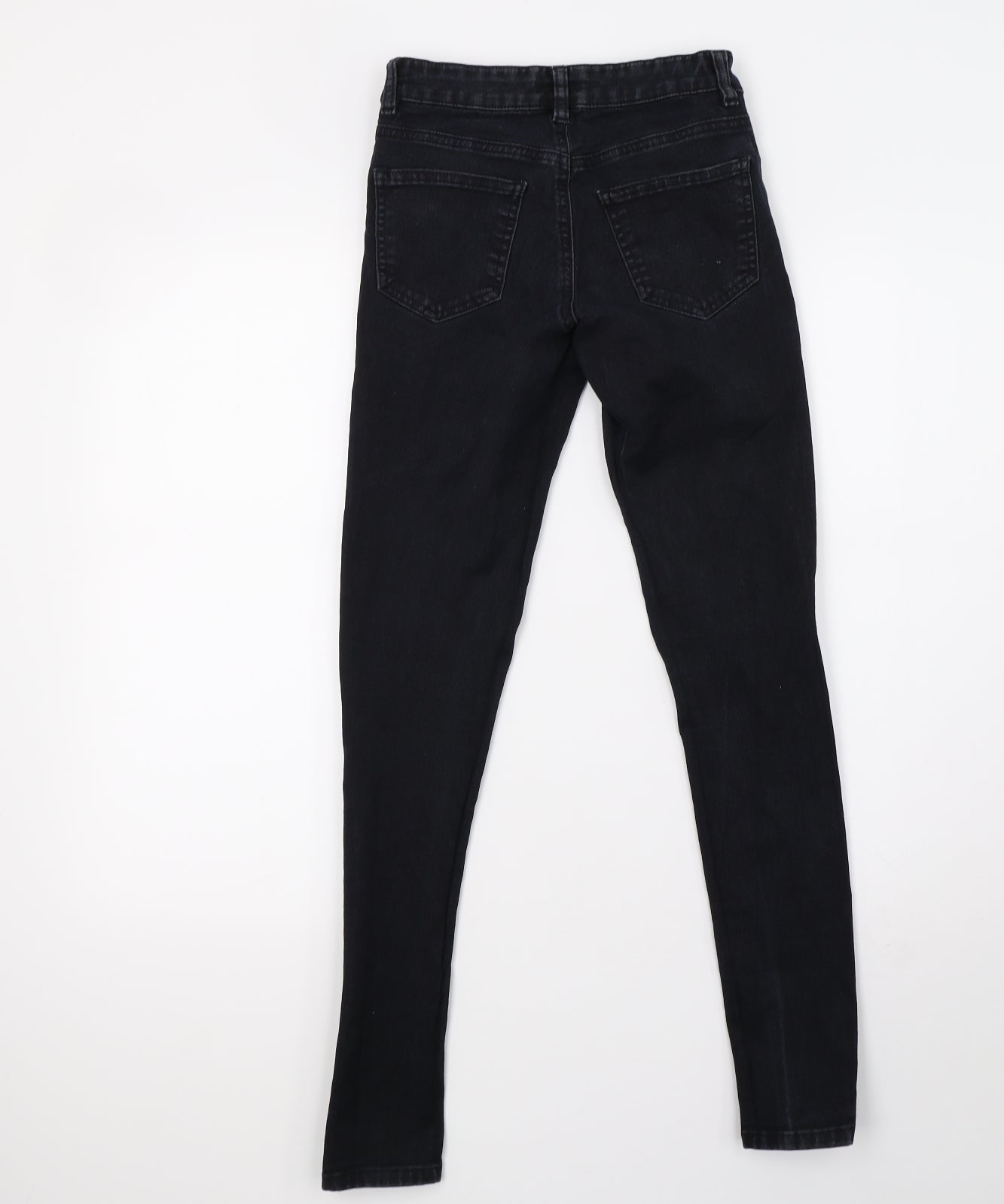 waredenim Womens Black  Denim Skinny Jeans Size 8 L28 in