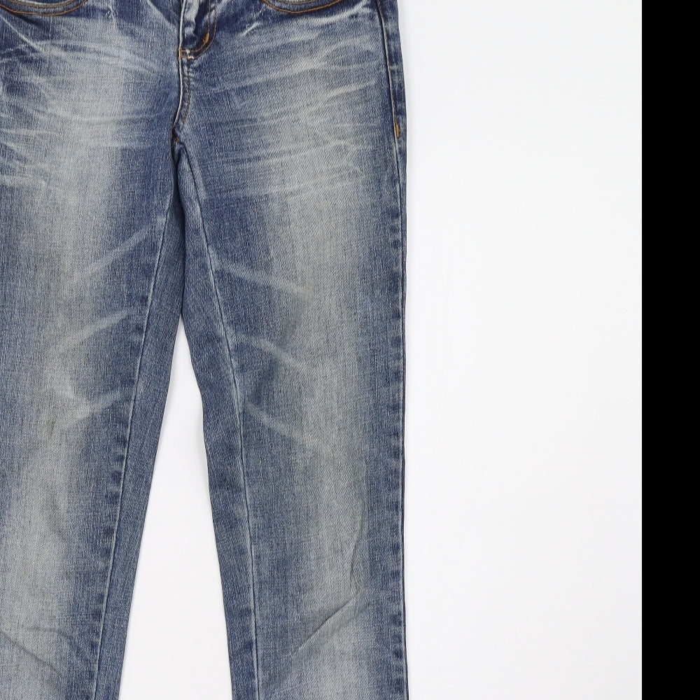 Only Womens Blue  Denim Straight Jeans Size 6 L32 in