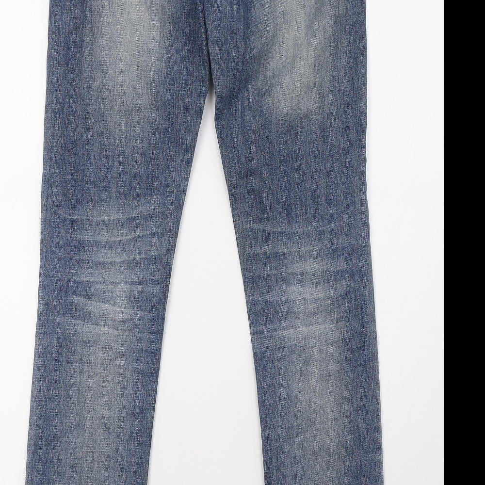 Only Womens Blue  Denim Straight Jeans Size 6 L32 in