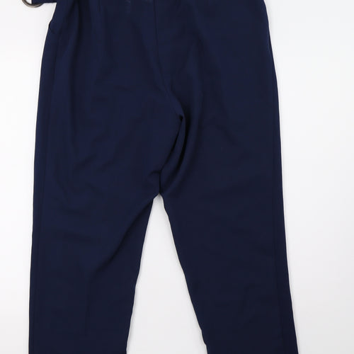 New Look Womens Blue   Trousers  Size 14 L30 in