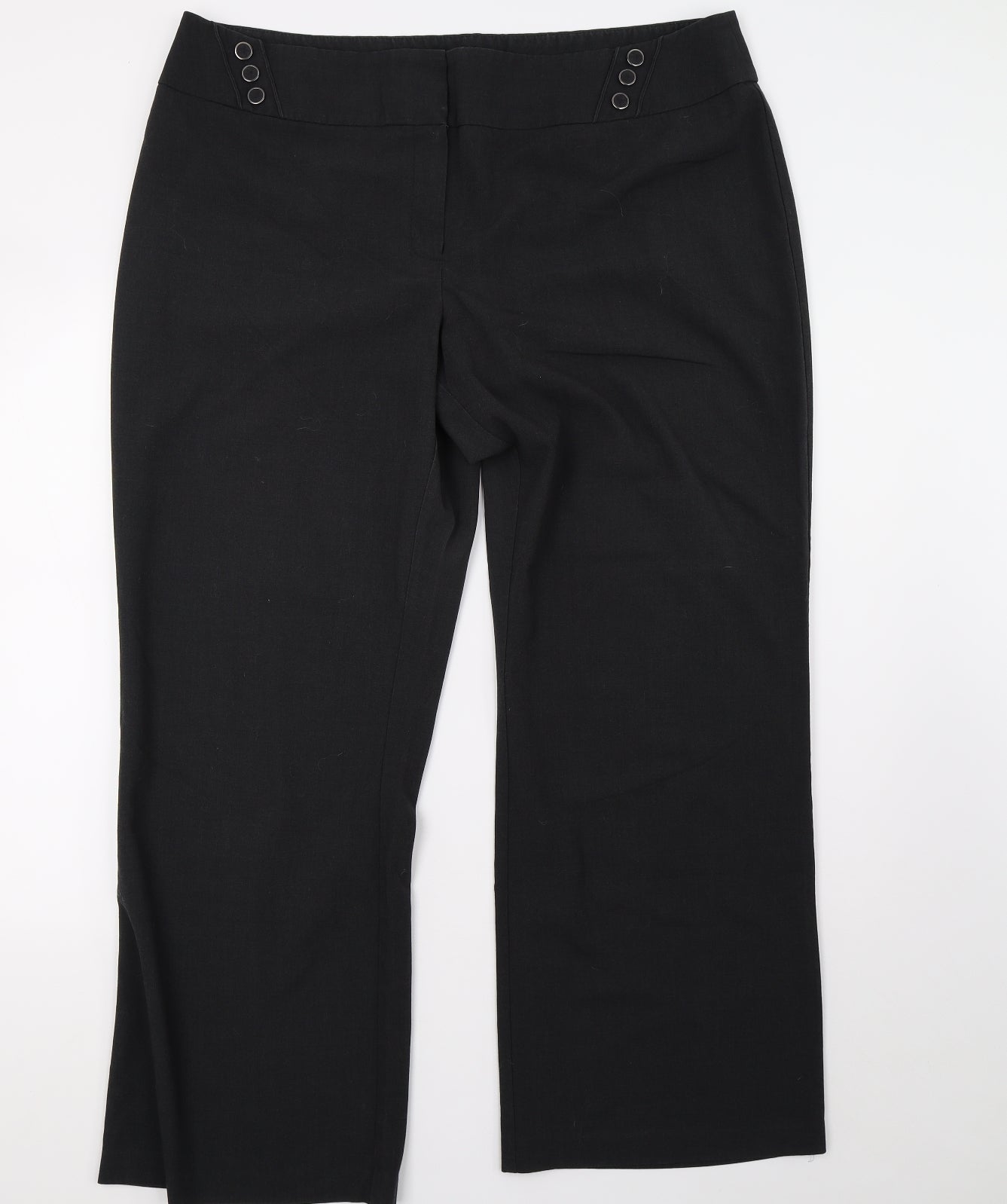 Marks and Spencer Womens Grey   Trousers  Size 20 L31 in