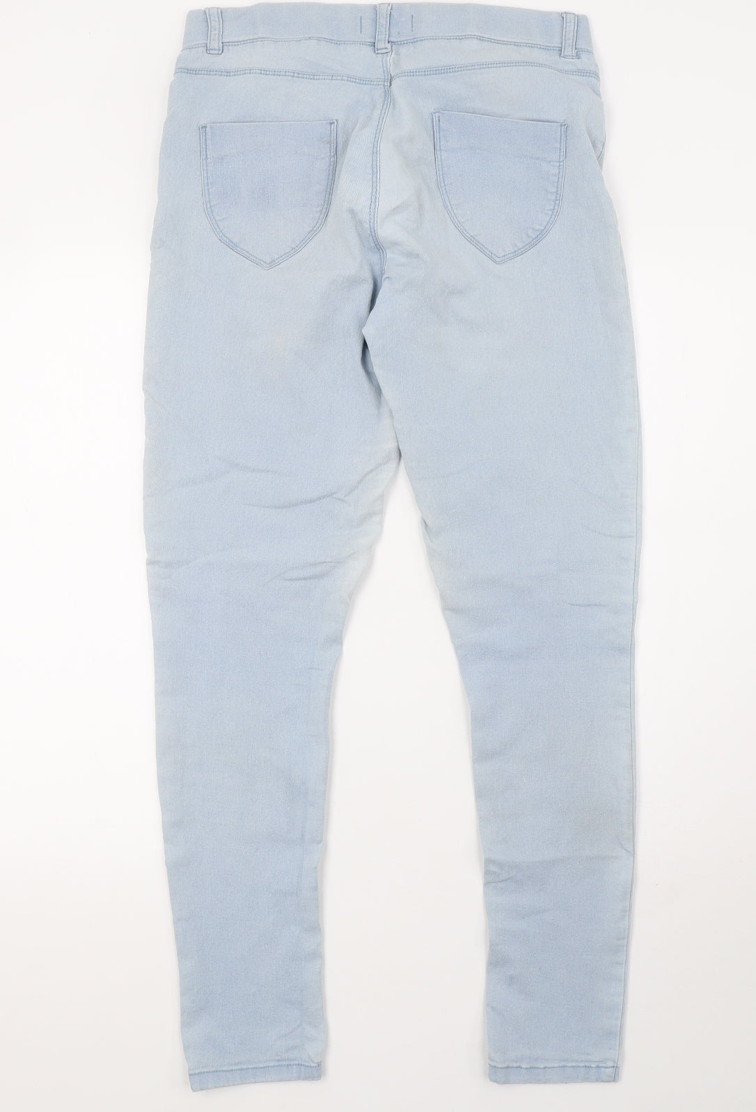 Dorothy Perkins Womens Blue   Jegging Trousers Size 12 L31 in
