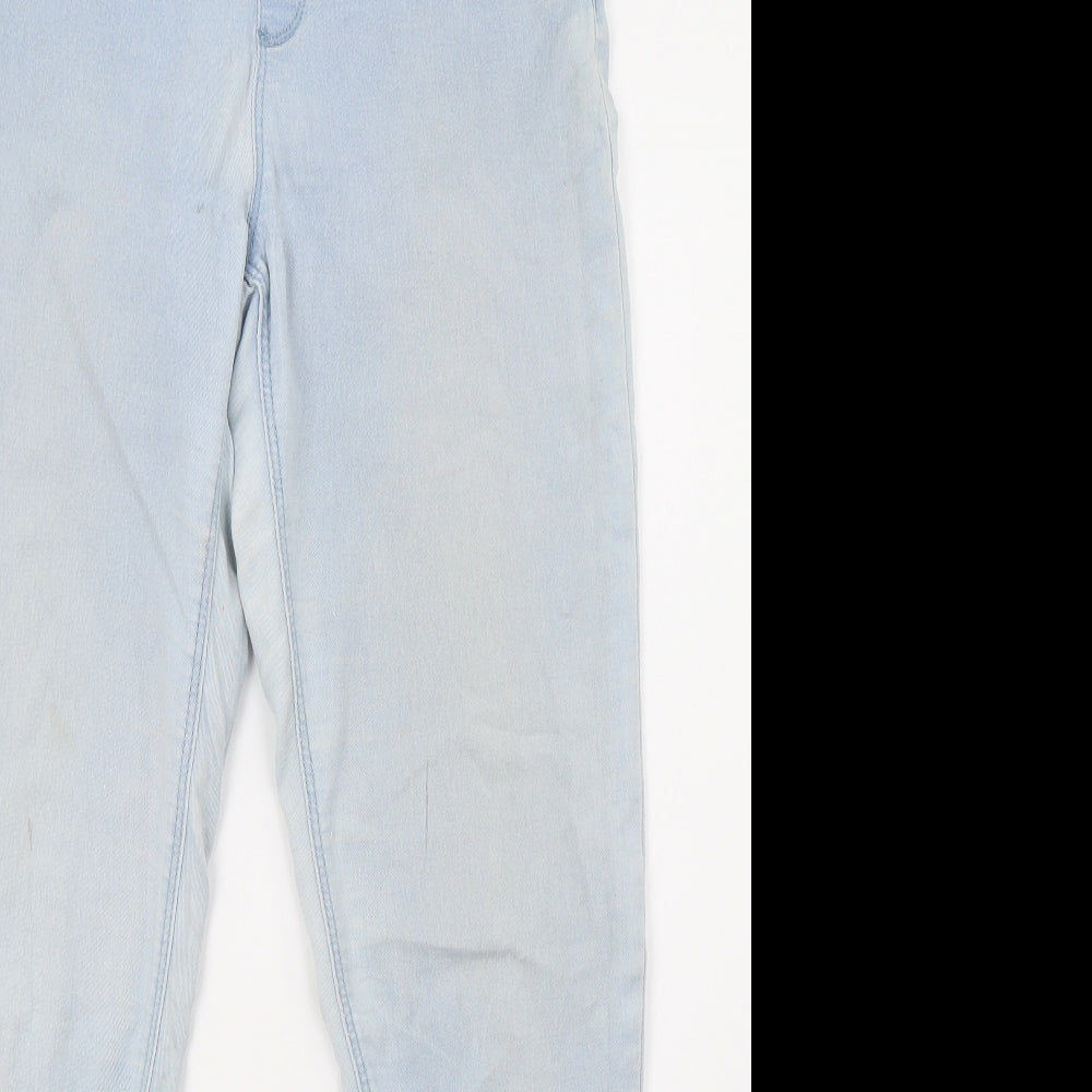 Dorothy Perkins Womens Blue   Jegging Trousers Size 12 L31 in