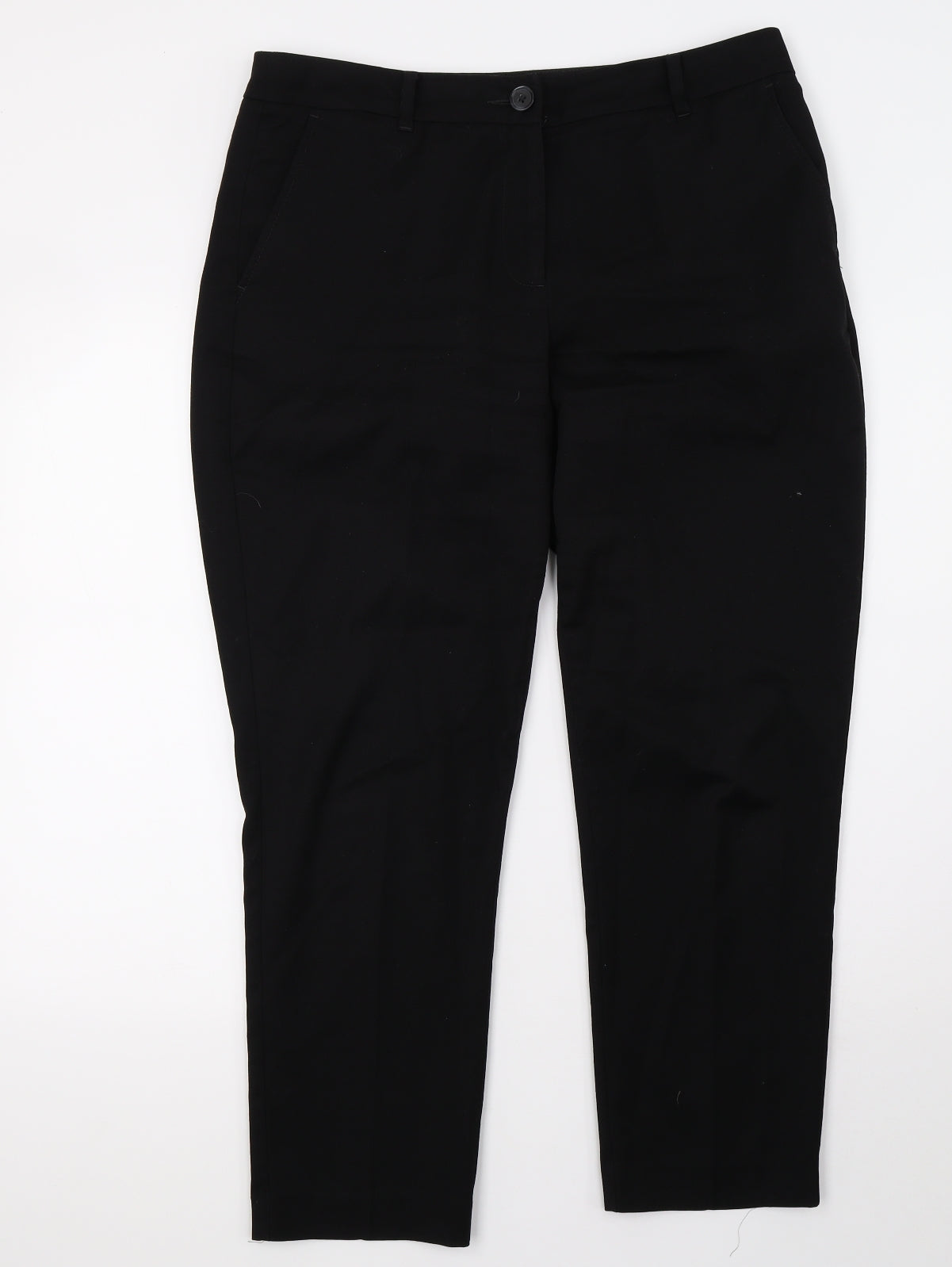 Principles Womens Black   Trousers  Size 14 L30 in
