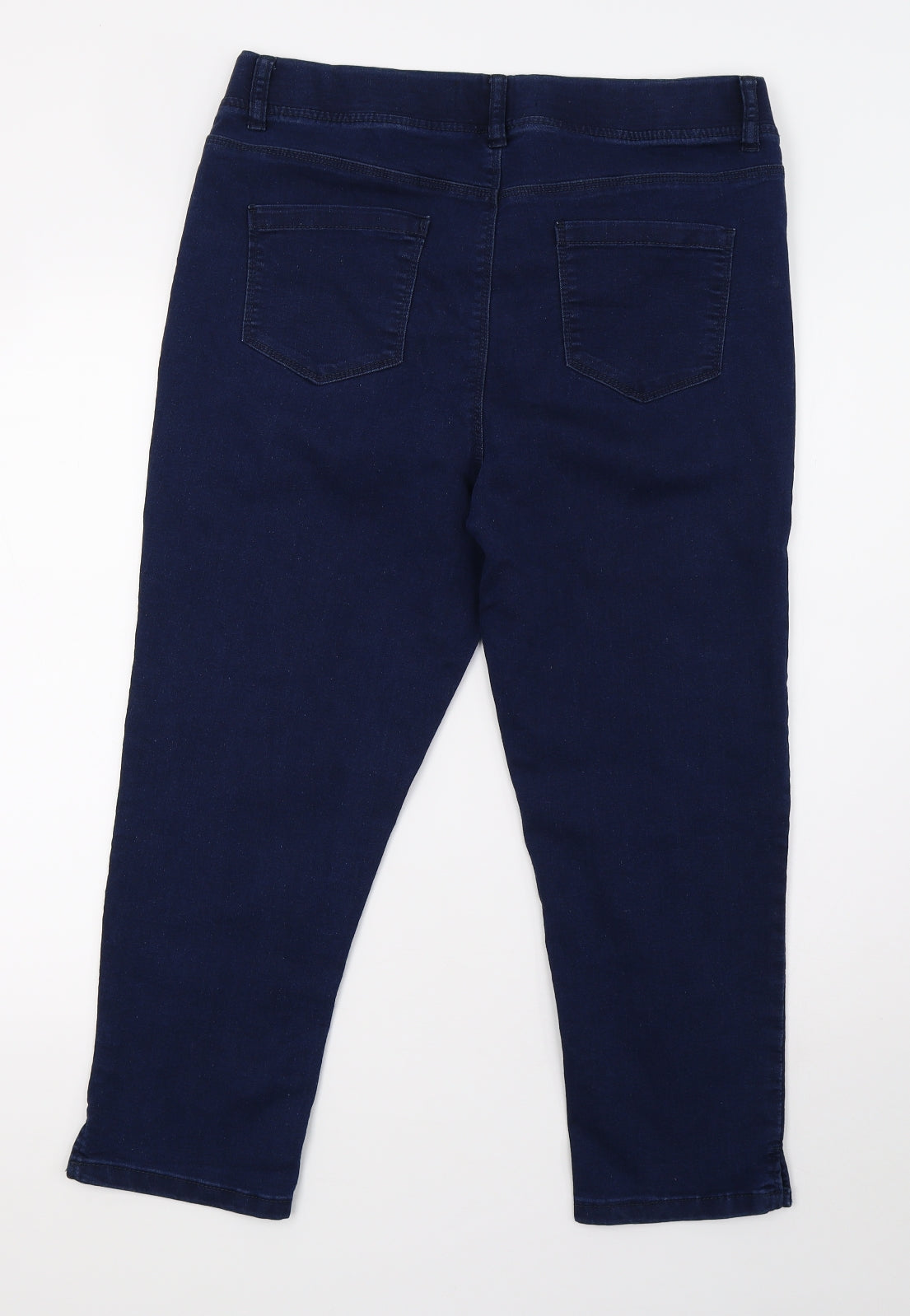 PEP&CO Womens Blue  Denim Skinny Jeans Size 14 L26 in