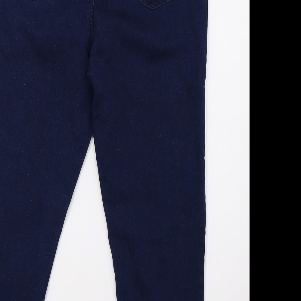 PEP&CO Womens Blue  Denim Skinny Jeans Size 14 L26 in