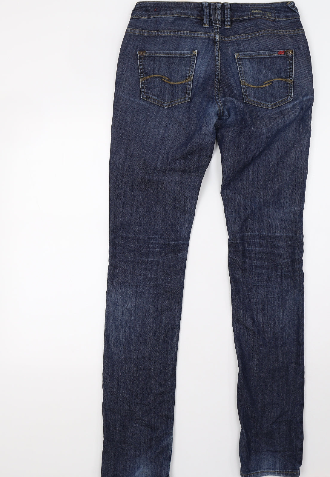 qs Mens Blue  Denim Straight Jeans Size 36 L34 in