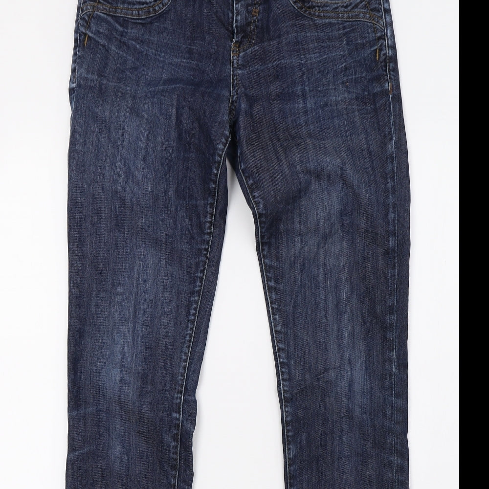 qs Mens Blue  Denim Straight Jeans Size 36 L34 in