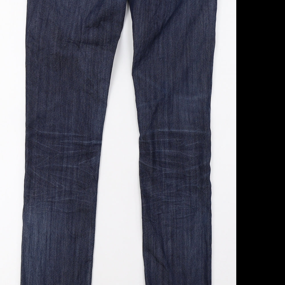 qs Mens Blue  Denim Straight Jeans Size 36 L34 in